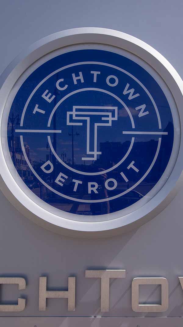 Techtown building logo